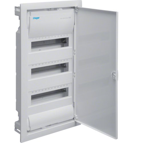 Tablou Volta montaj incastrat 36 (3X12) module Hager VU36NE