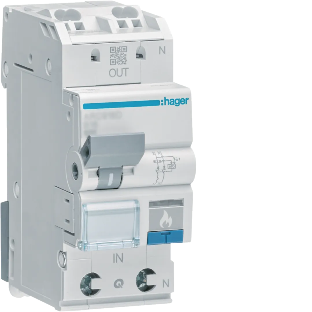 Dispozitiv de protecție arc AFDD, 1P+N 6kA C 16A 2M