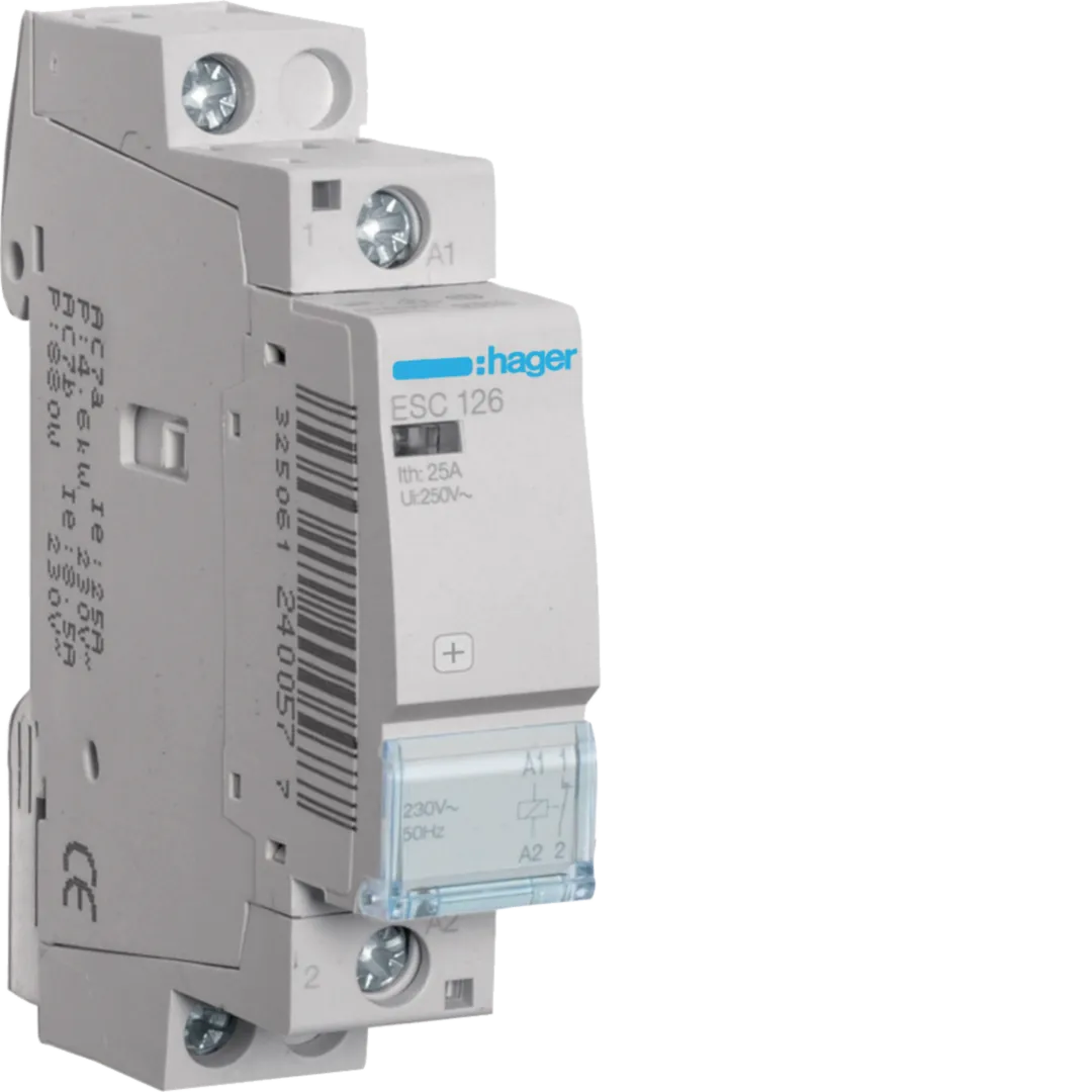 Contactor, 25A, 1NI, 230V