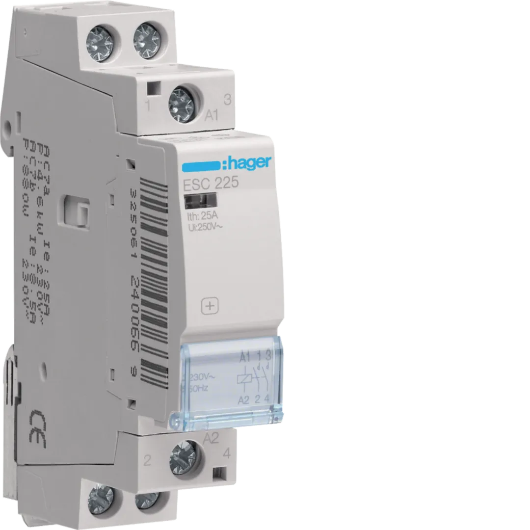 Contactor, 25A, 2ND, 230V