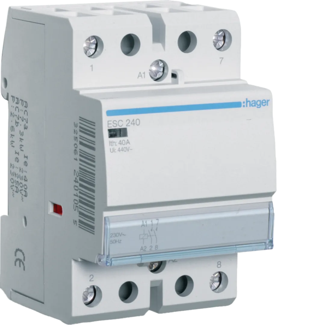 Contactor, 40A, 2ND, 230V