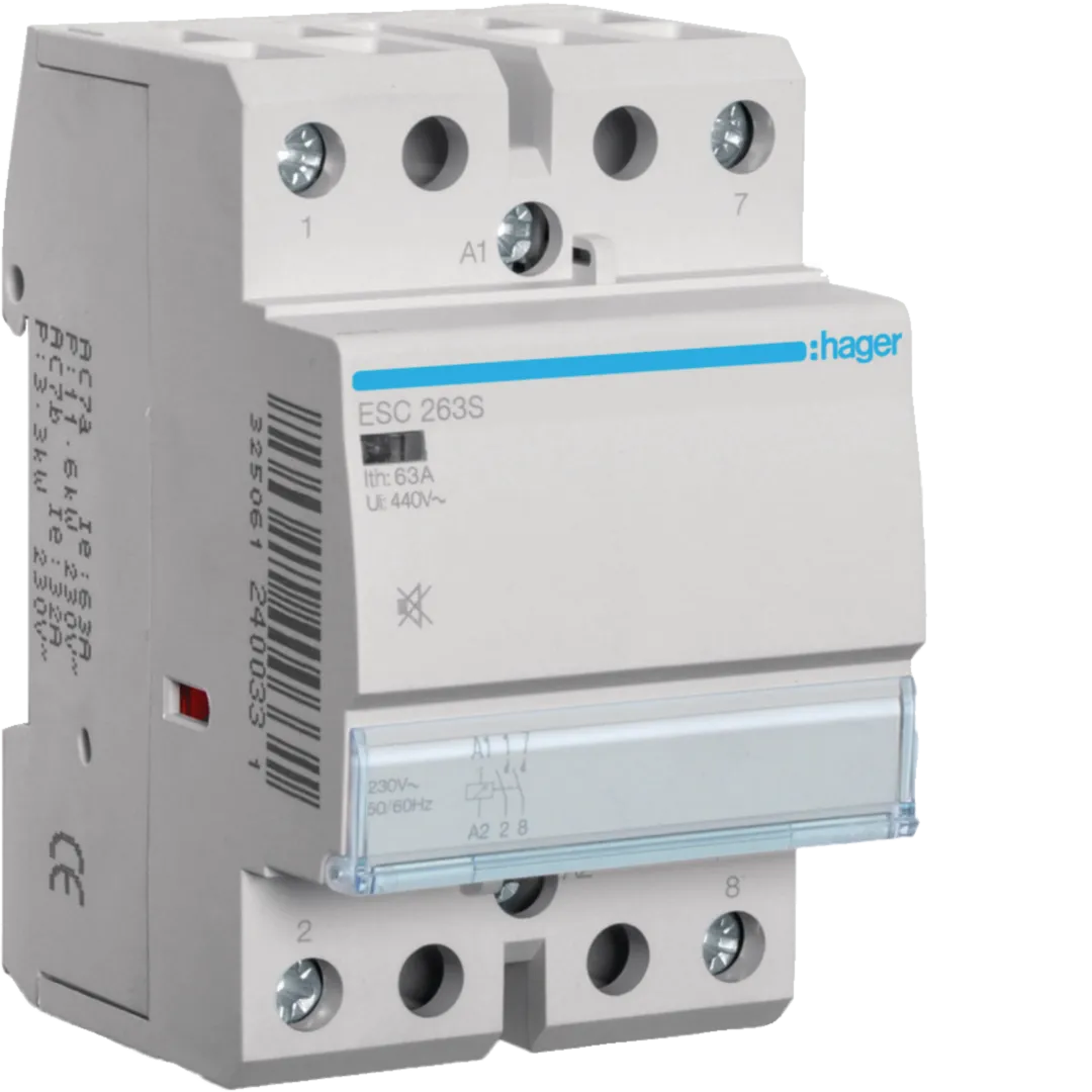 Contactor silentios,  63A, 2ND, 230V