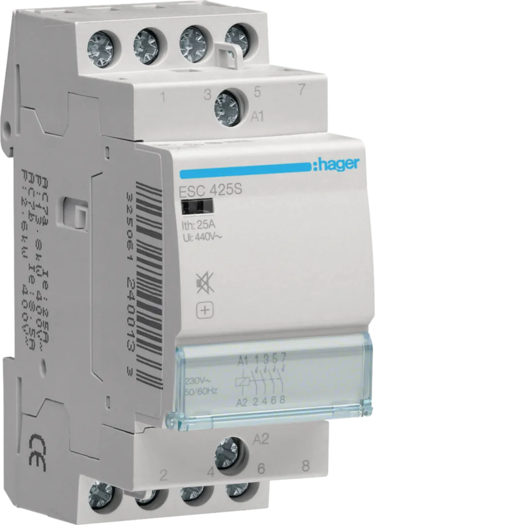 Contactor silentios,  25A, 4ND, 230V