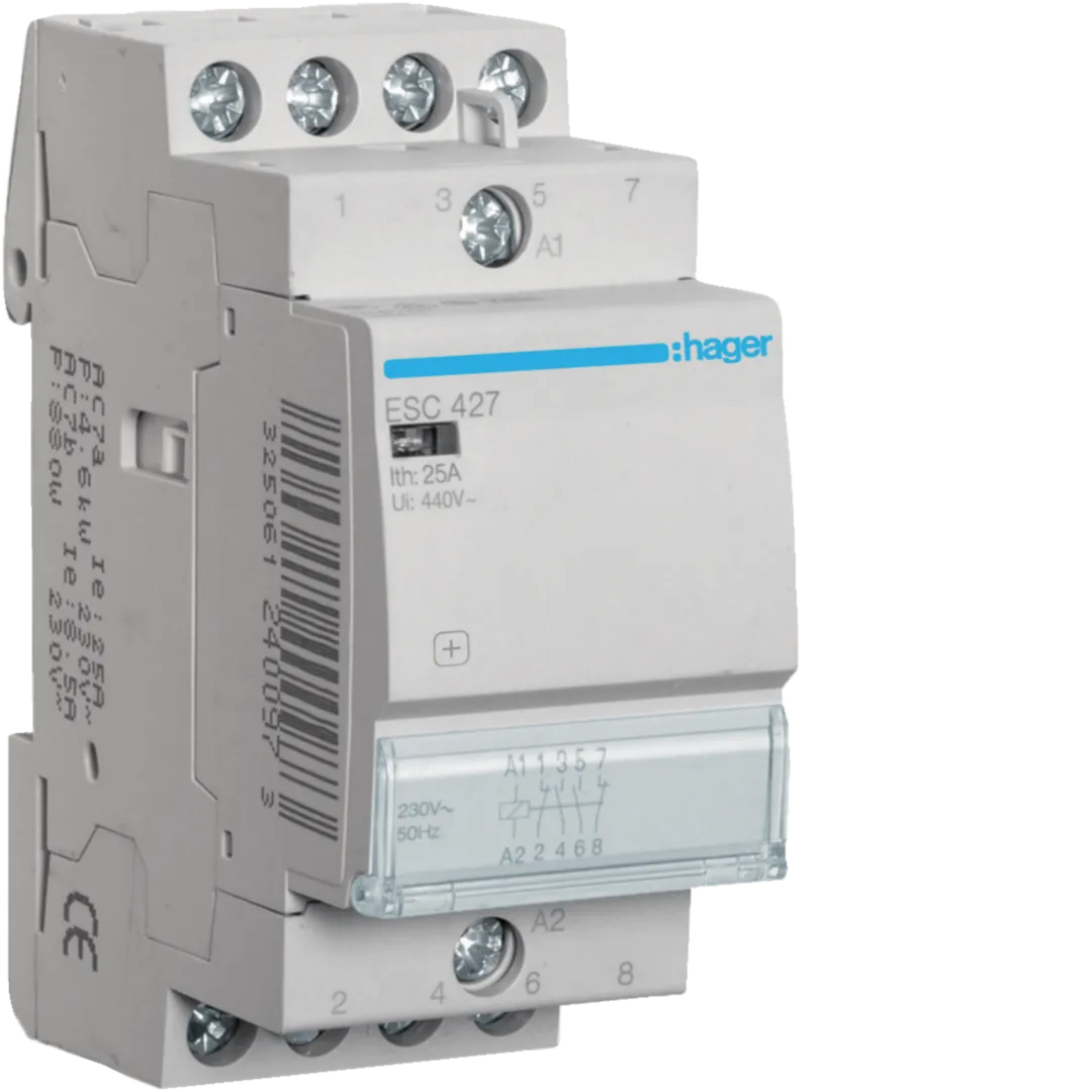 Contactor, 25A, 2ND+2NI, 230V