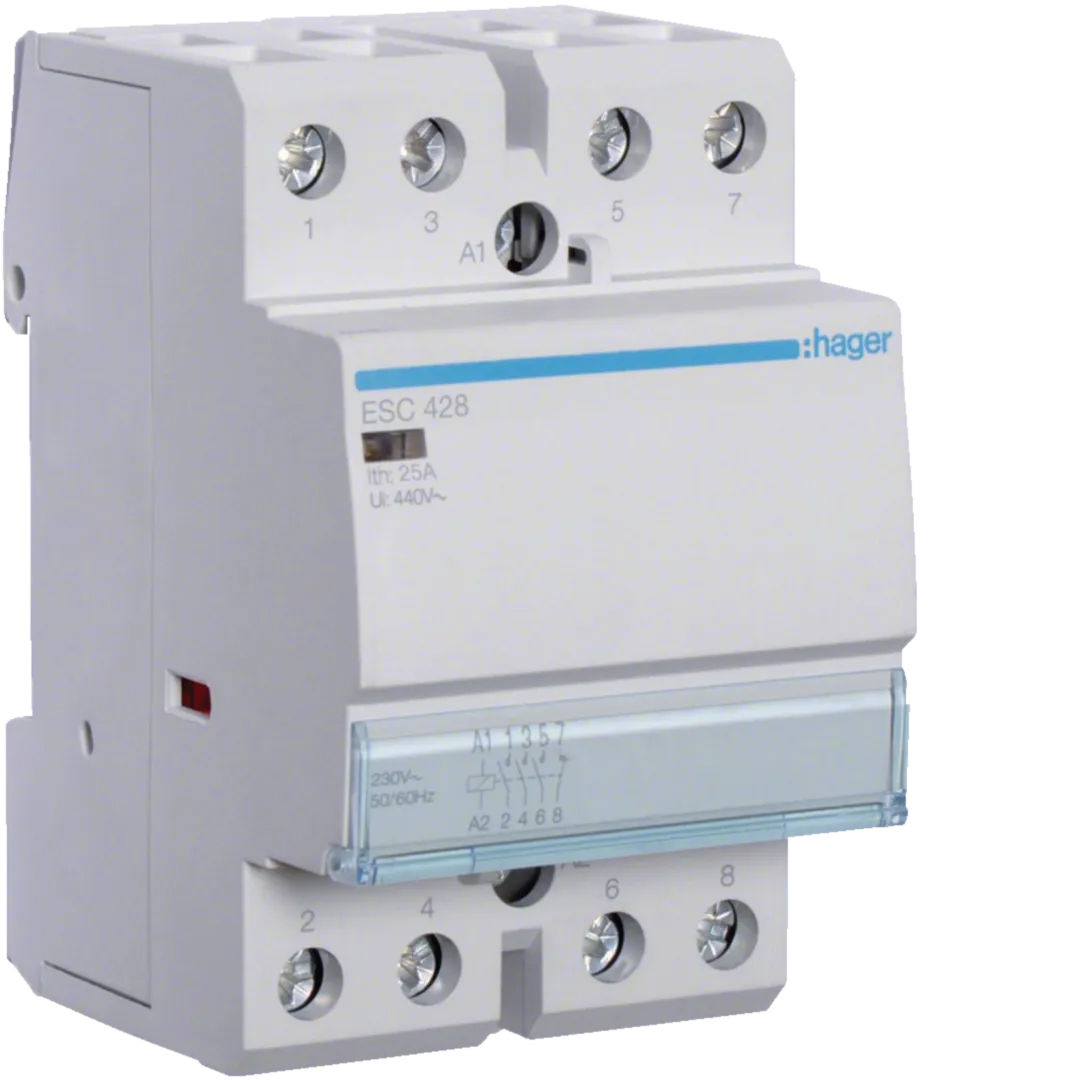 Contactor, 25A, 3ND/1NI, 230V