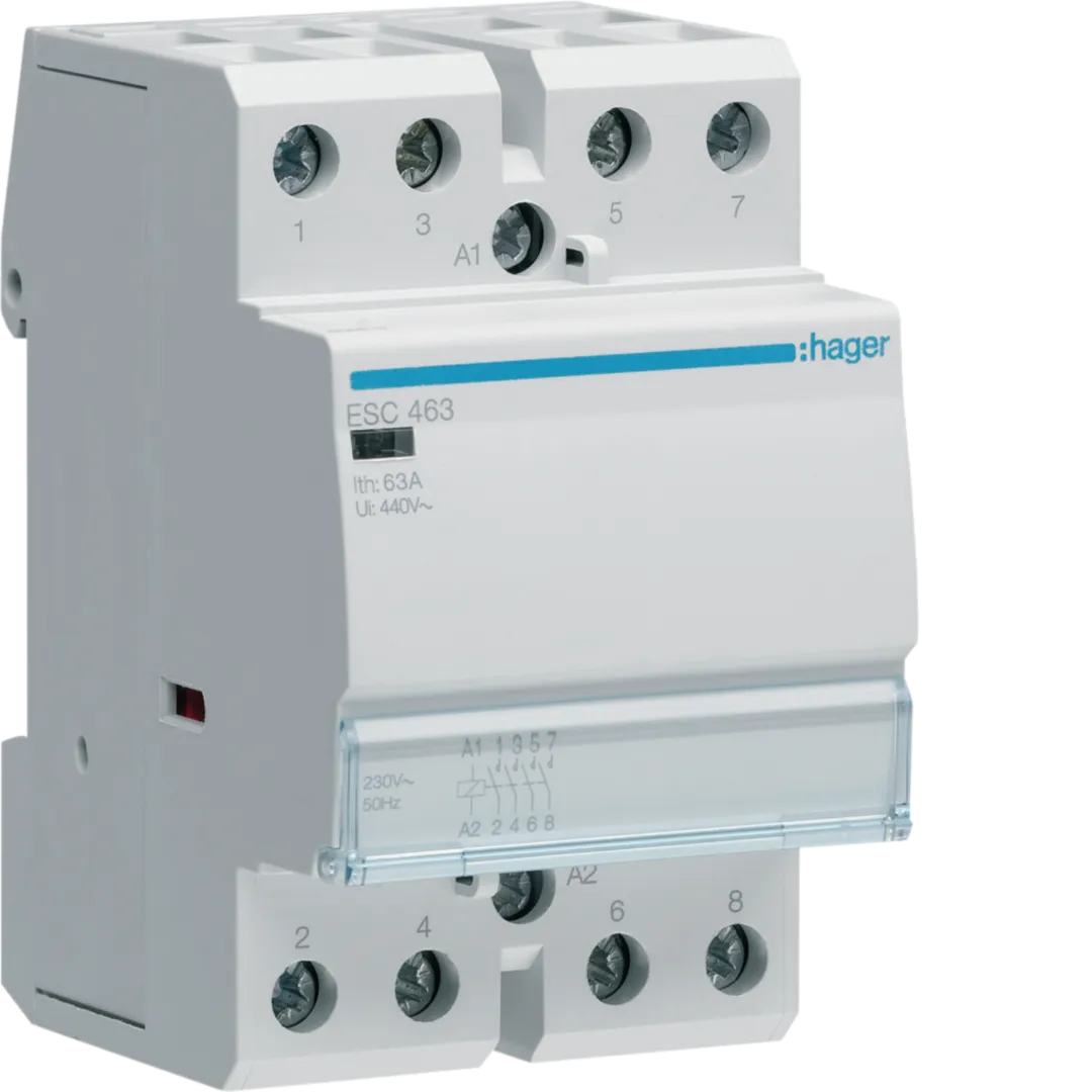 Contactor, 63A, 4ND, 230V