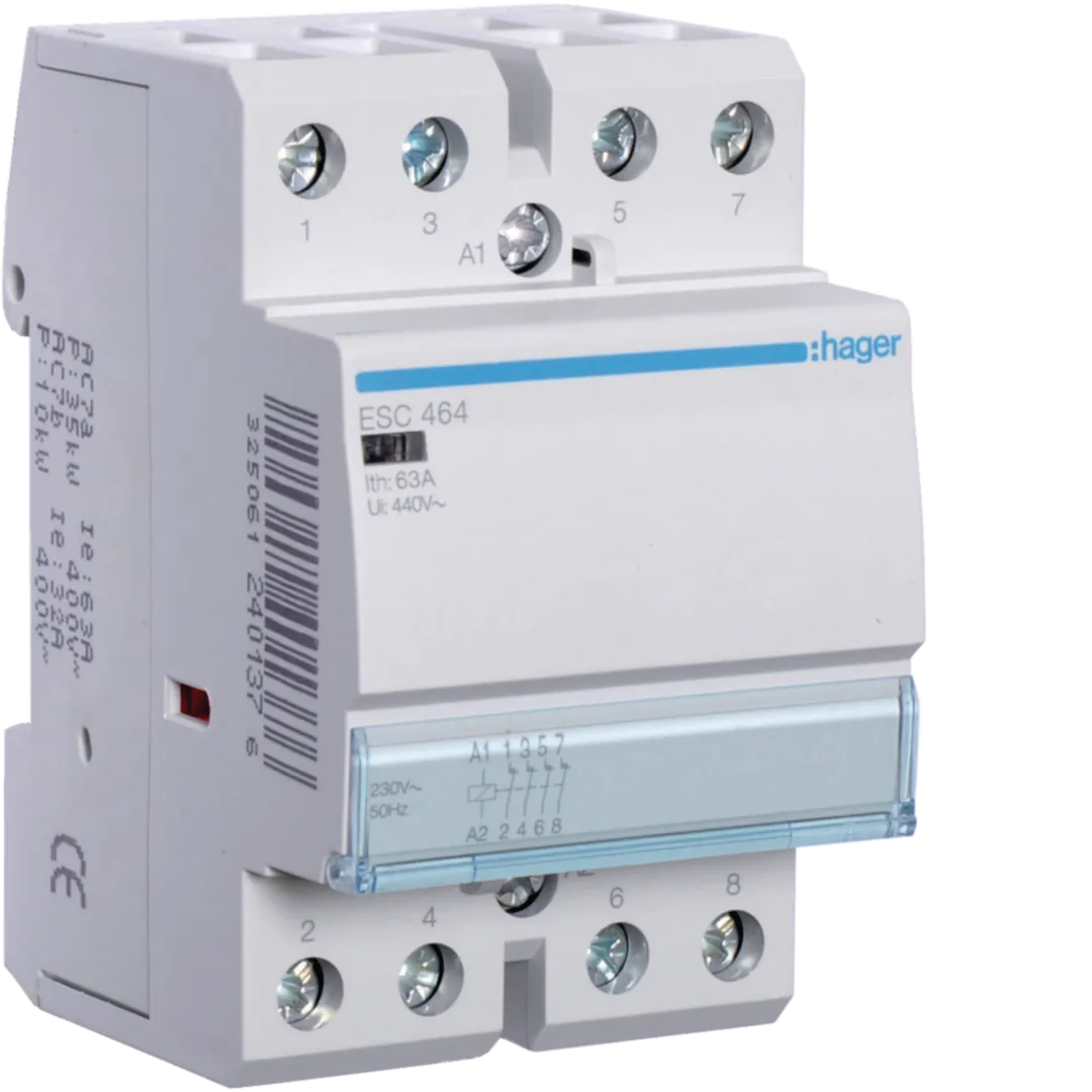 Contactor, 63A, 4NI, 230V