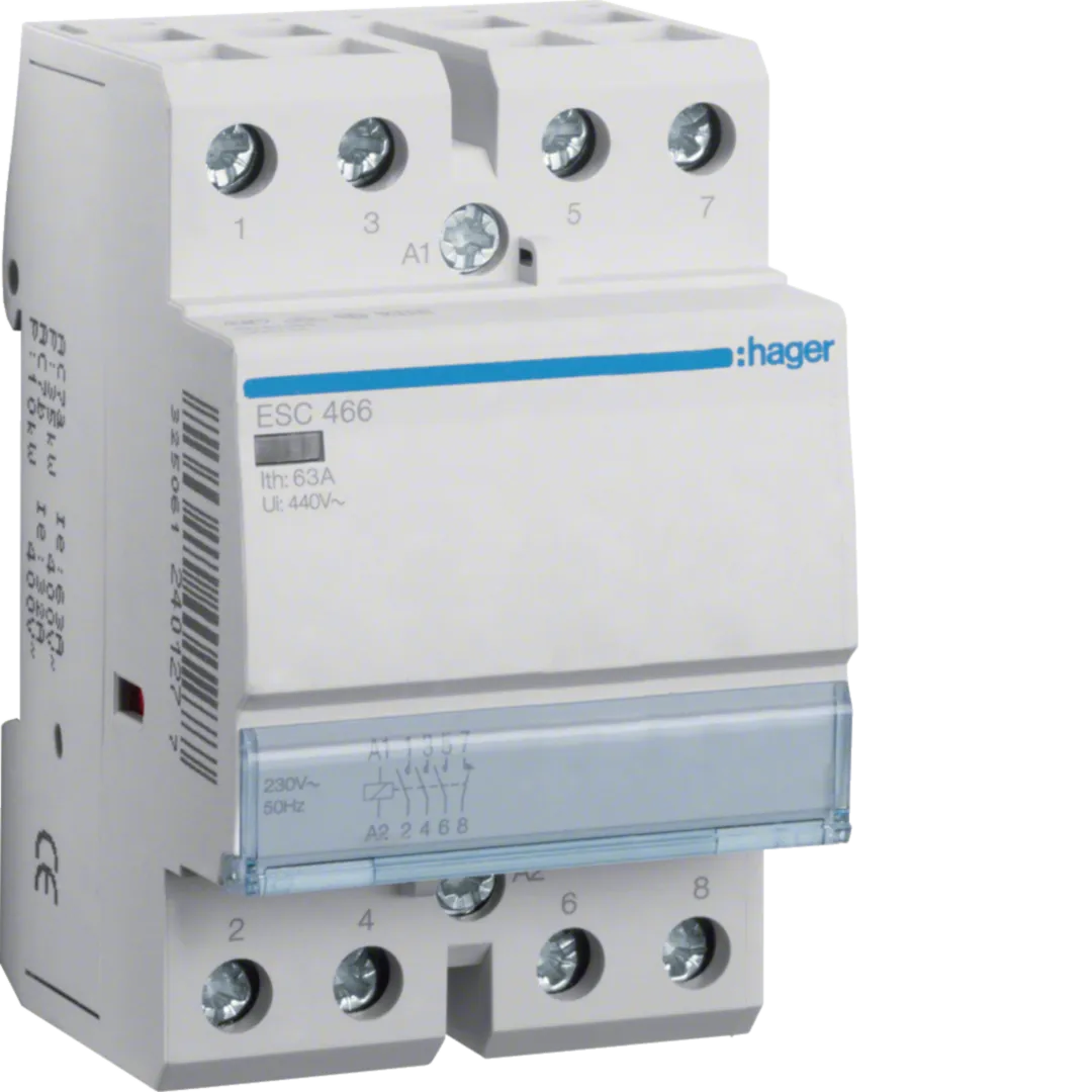 Contactor, 63A, 3ND/1NI, 230V