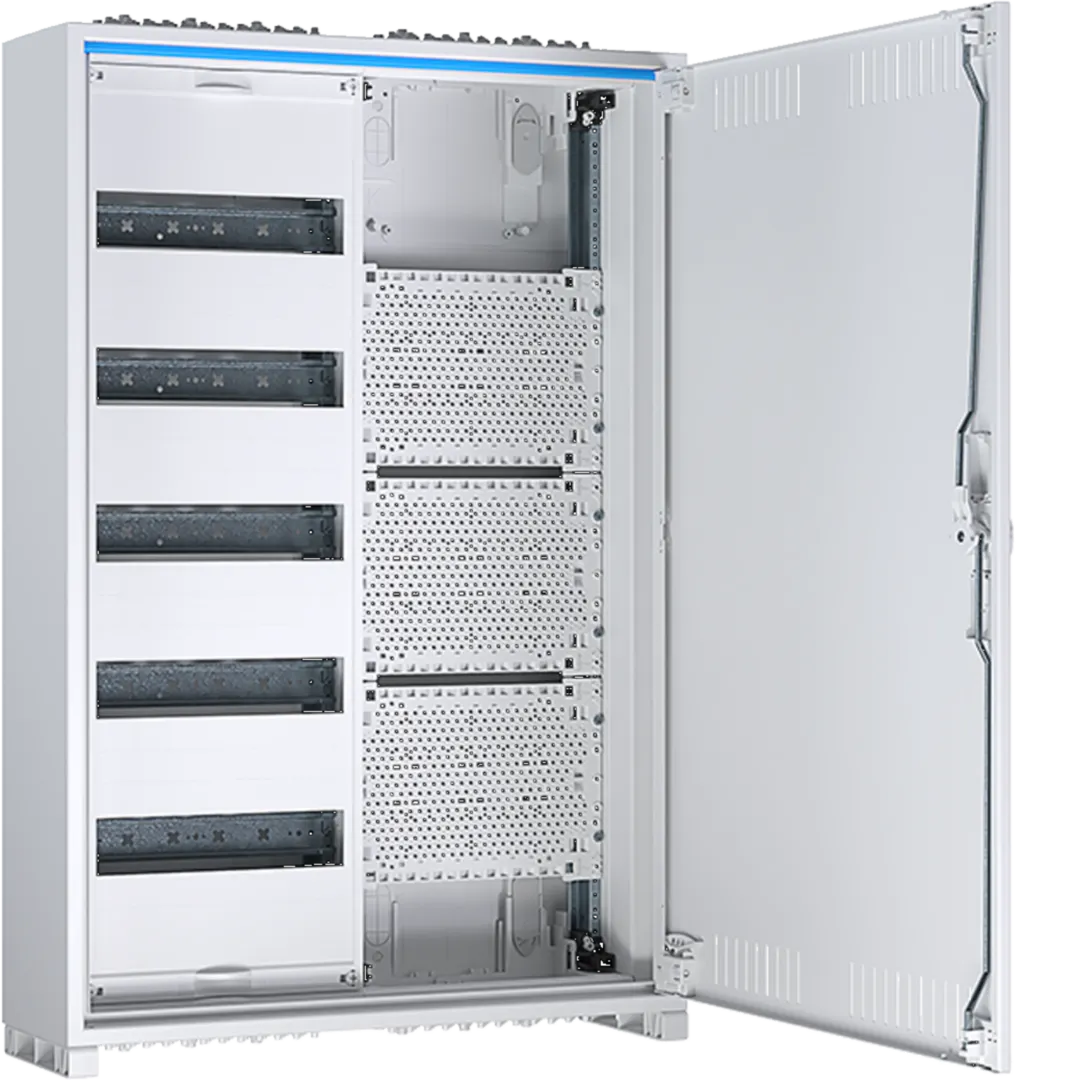 Tablou aparent Univers cu sect. multimedia, IP31, 550x800x161mm, 60M, QC