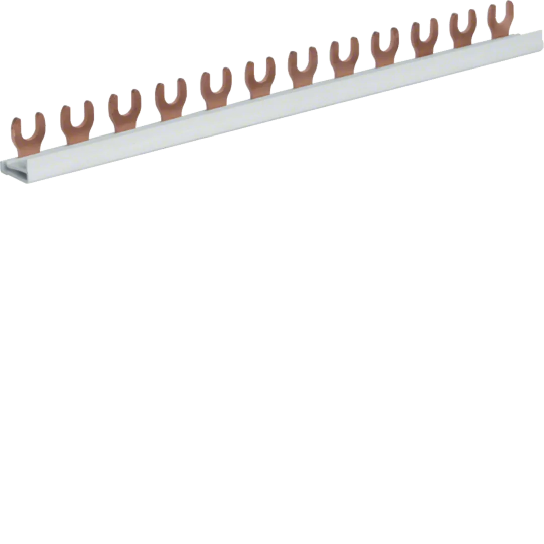 Busbar 1P furca 12M 10mmp 63A