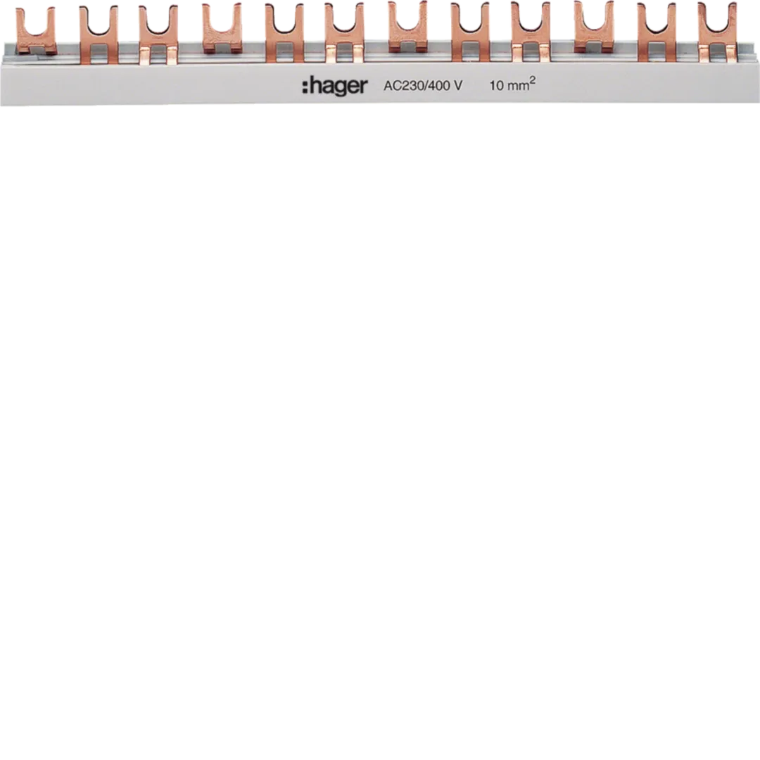 Busbar 3P furca 57M 10mmp 63A