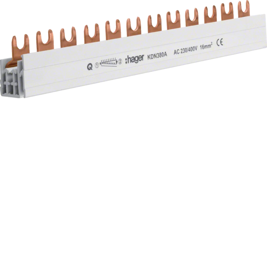 Busbar 3P furca 12M 16mmp 80A