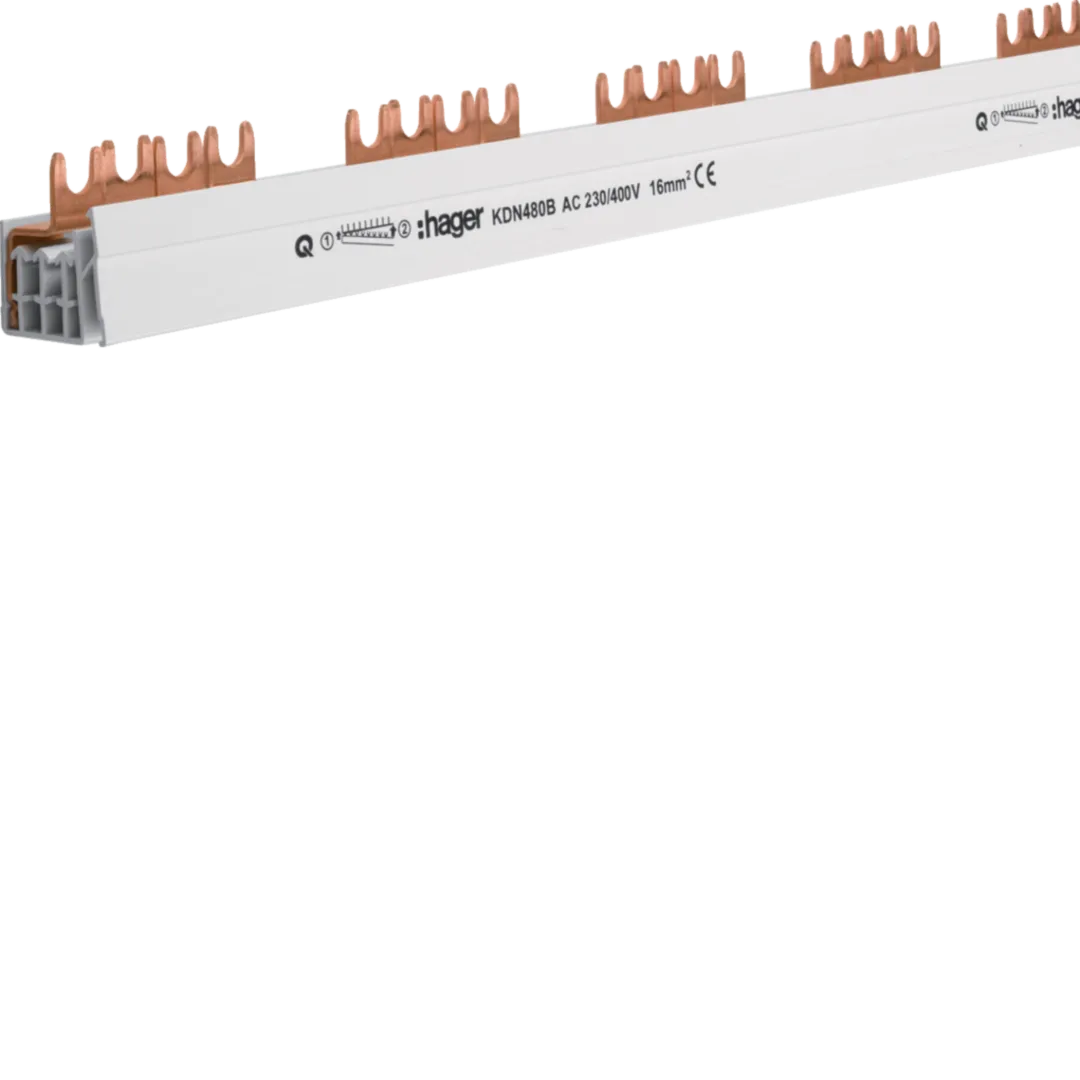 Busbar 4P furca 57M 16mmp 80A