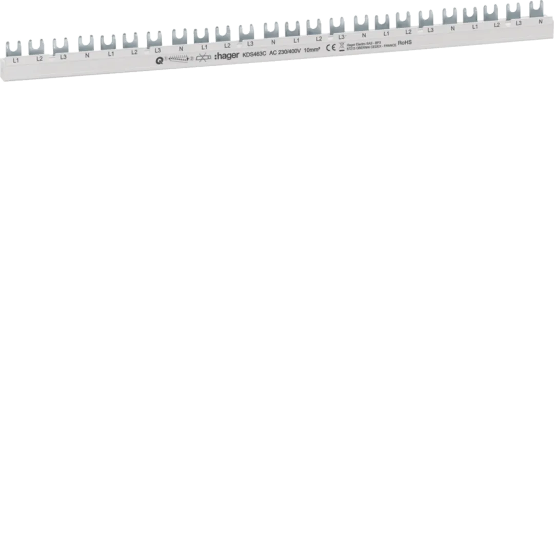 Bareta furca 3P+N 24M 63A QB