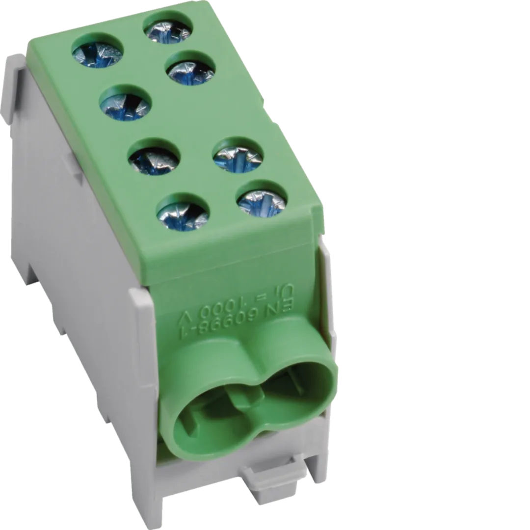 Repartitor 100A, 2x35mmp / 2x25mmp, verde