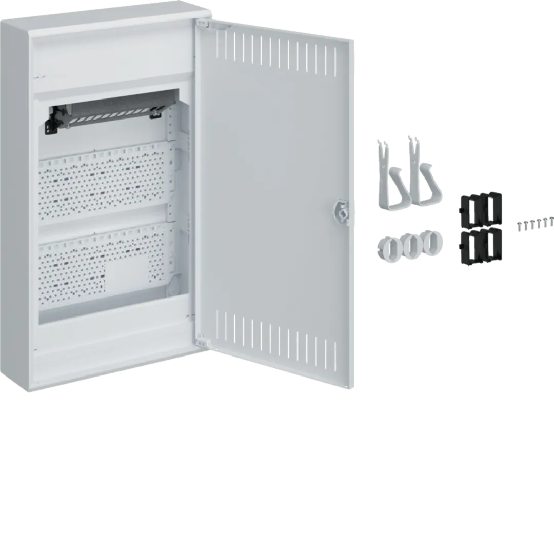 Volta multimedia PT 36NW, 3 prize schuko, accesorii montaj