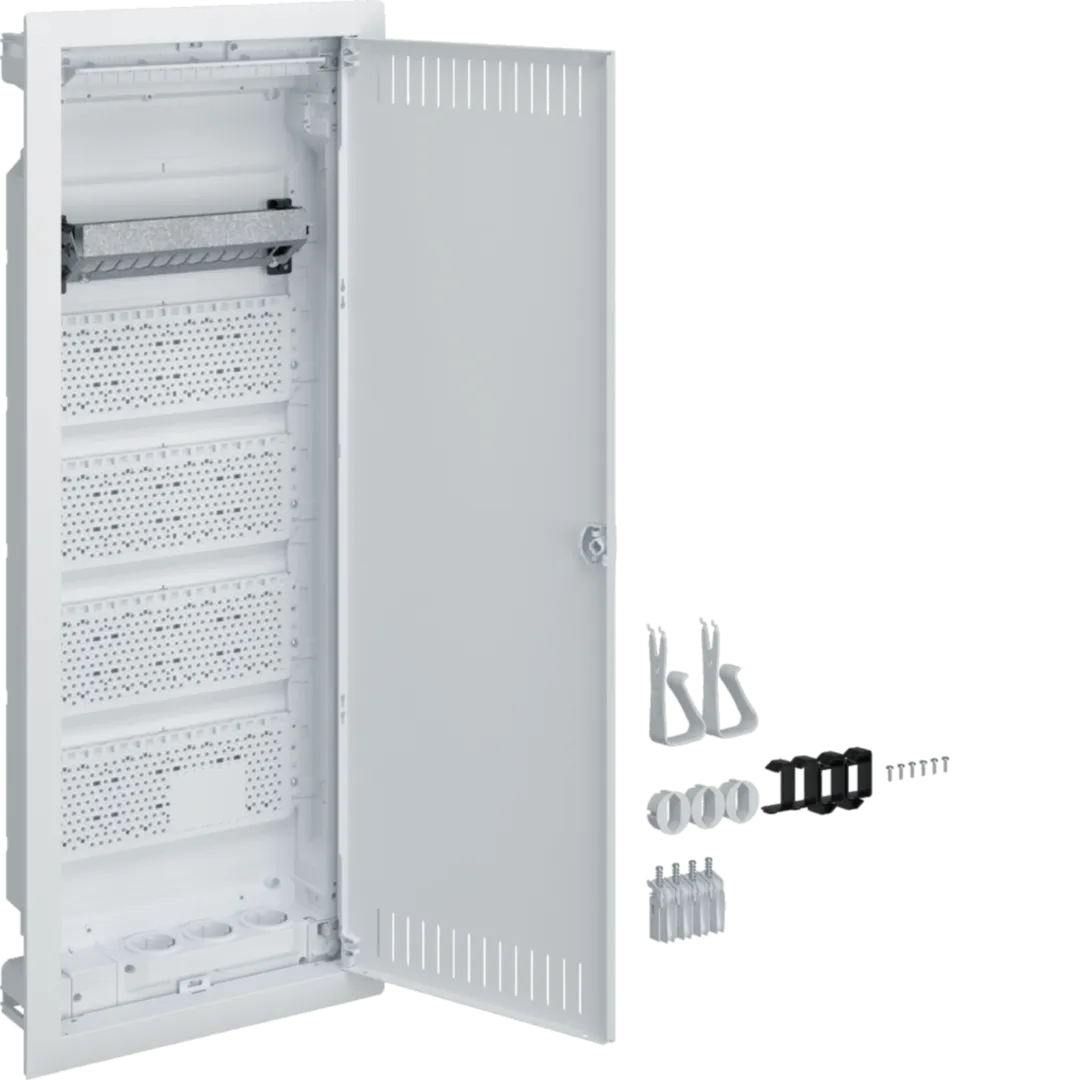 Volta multimedia 60NW, 3 prize schuko, accesorii montaj, gips carton